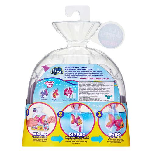 Little Live Pets Llp Lil' Dippers Series 3 Single Pack - Princessa