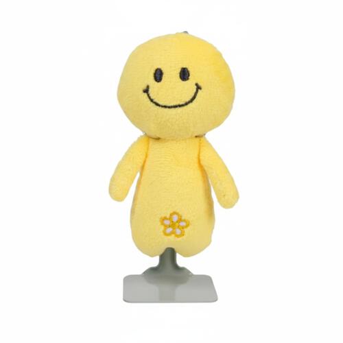 playpop 情緒毛公仔鎖匙扣 - 快樂