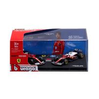 Bburago 1:64 Ferrari Sf25 2025 2-Pack&nbsp; #16/#44  - Assorted (1 Pc)