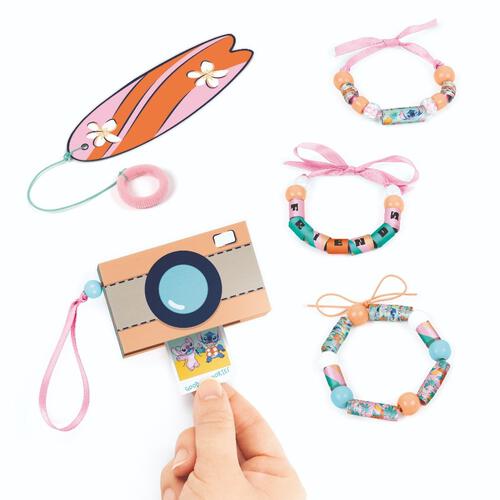 Disney's Stitch Alien Adventure Activity Book and Diy Bracelet Kit