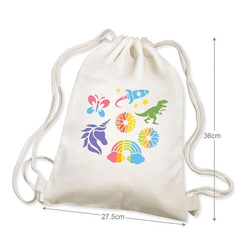 4M Stencil Backpack Printing