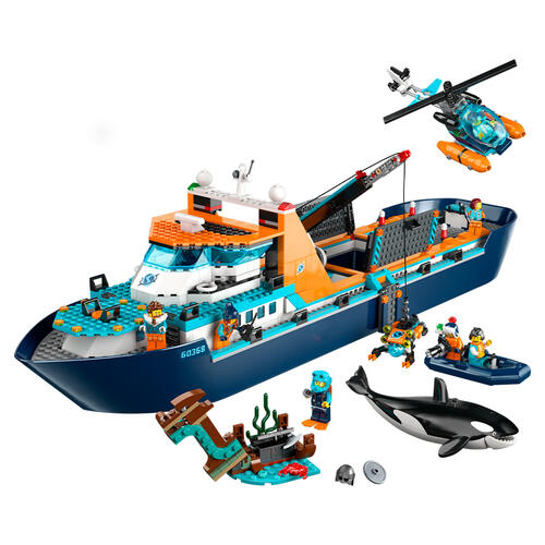 LEGO樂高城市系列 極地探險家號輪船 60368