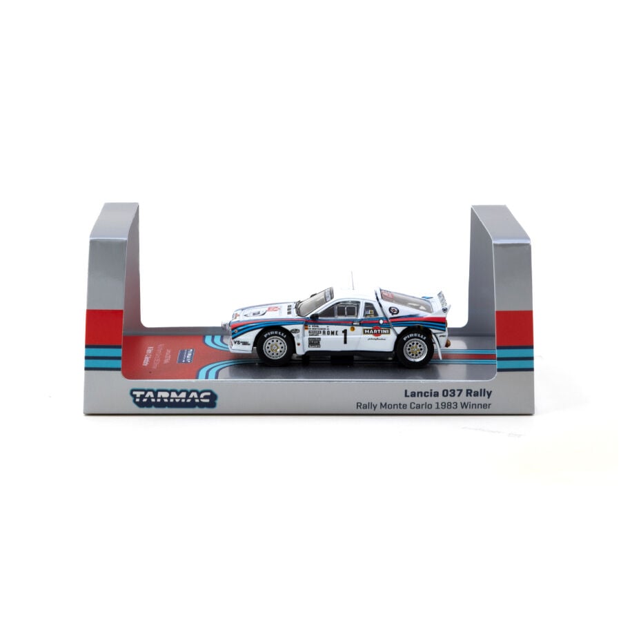 Tarmac Works 1/64 Lancia 037 Rally Rally Monte Carlo 1983 #1