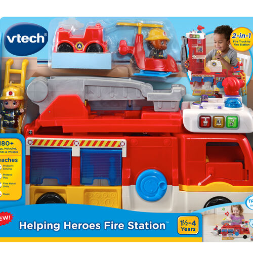 Vtech偉易達二合一醒目消防車