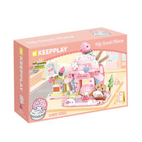 Qman Keepplay My Sweet Piano Strawberry Cake Shop