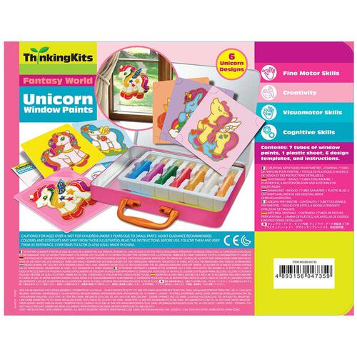 4M Thinking Kits Unicorn Window Paints