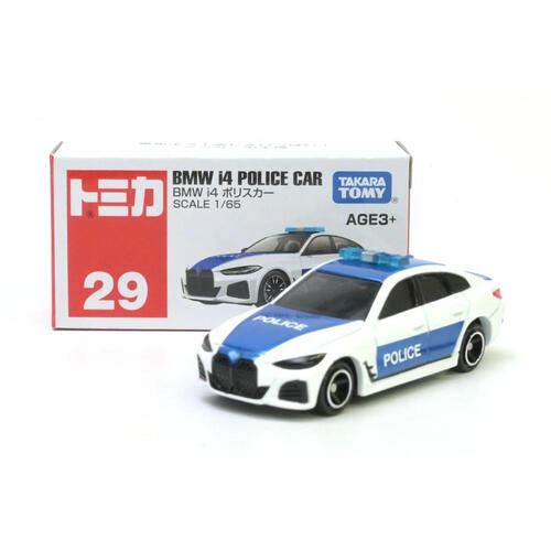  Tomica Diecast No.29 BMW i4 Police Car (Asia Version)