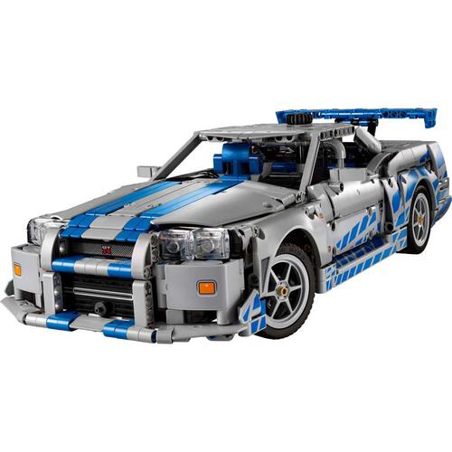 LEGO樂高機械組系列 2 Fast 2 Furious Nissan Skyline GT-R (R34) Car 42210