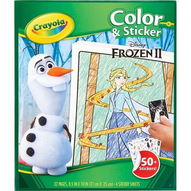 Crayola Disney Frozen 2 Color And Sticker