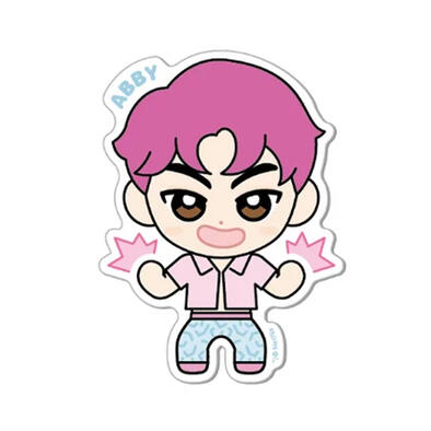 KPop Demon Hunters Big Sticker - Abby