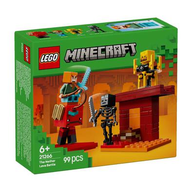 LEGO Minecraft The Nether Lava Battle 21266