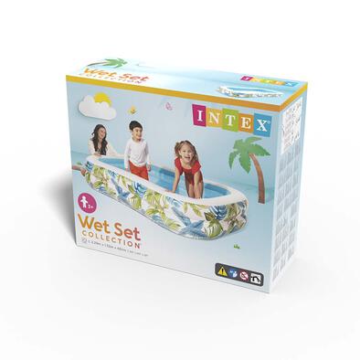 Intex 家庭豪華充氣水池
