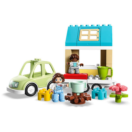 LEGO樂高得寶系列 居家小屋流動車 10986