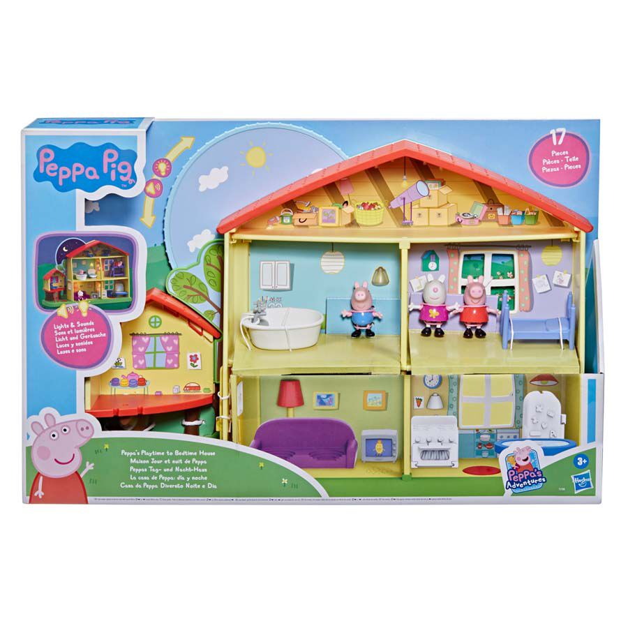 Peppa pig house toys r us store