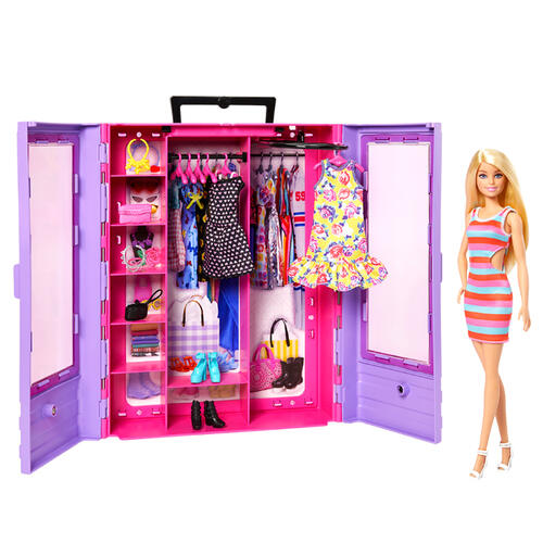 Barbie芭比 手提衣櫥擴大版