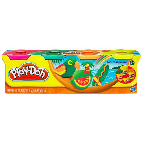 Play-Doh Classic 4 Pack - Assortted