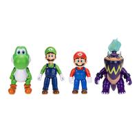 The Super Mario Galaxy Movie 5 Inch Figure 4-Pack Set