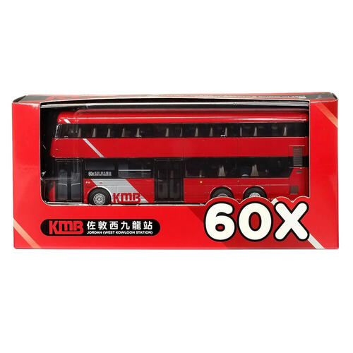 KMB九巴 1:64 模型 - 富豪B8L 前衛雙子星三型歐盟第六代環保巴士十二米 (路線60X)