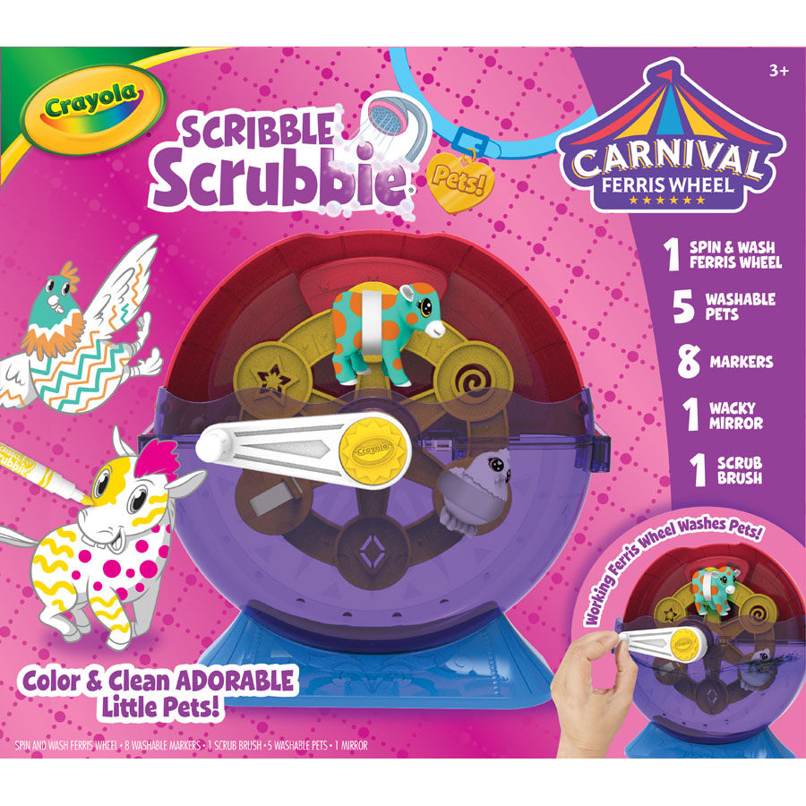 Crayola color and wash animals top