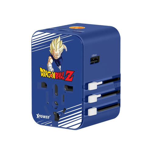 XPower x 龍珠Z TA45B 45W 6輸出 PD3.0/PPS快充旅行充電器 (比達)