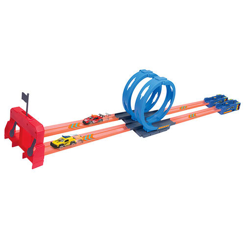 playpop 雙軌道競速狂飆車套裝