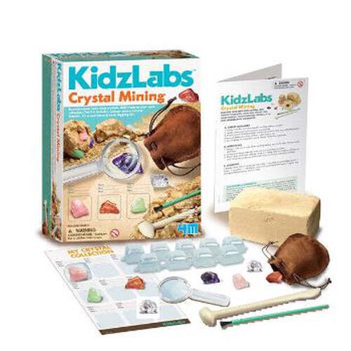 4M 水晶礦石挖掘玩具套裝