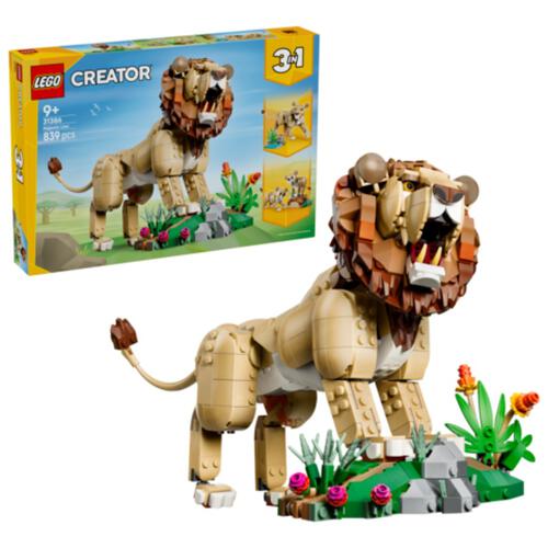 LEGO樂高創意系列 野生動物：威風獅子 31386