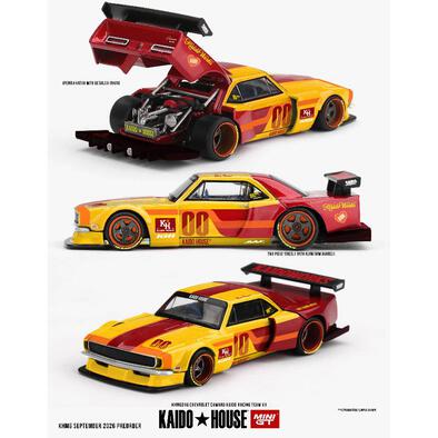 (網店預購) MINI GT Chevrolet Camaro Kaido Racing Team V1 (預計2027年4月發貨)