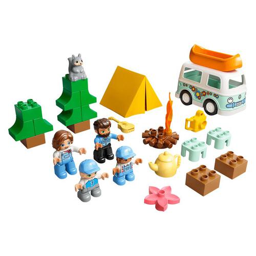 LEGO樂高得寶系列 家庭露營車冒險 10946