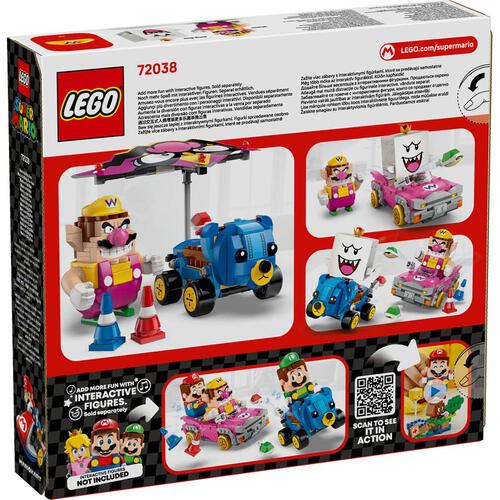 LEGO樂高超級馬利歐系列 瑪利歐賽車 - 瓦利歐與害羞幽靈王 72038