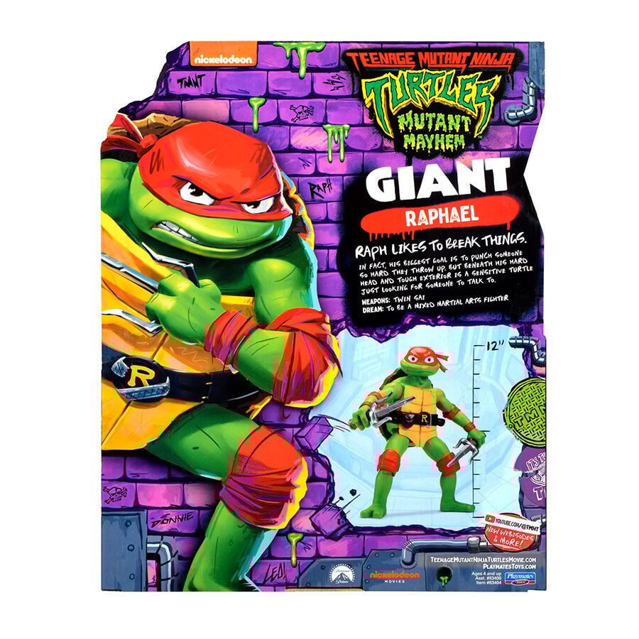 Giant tmnt sale action figures