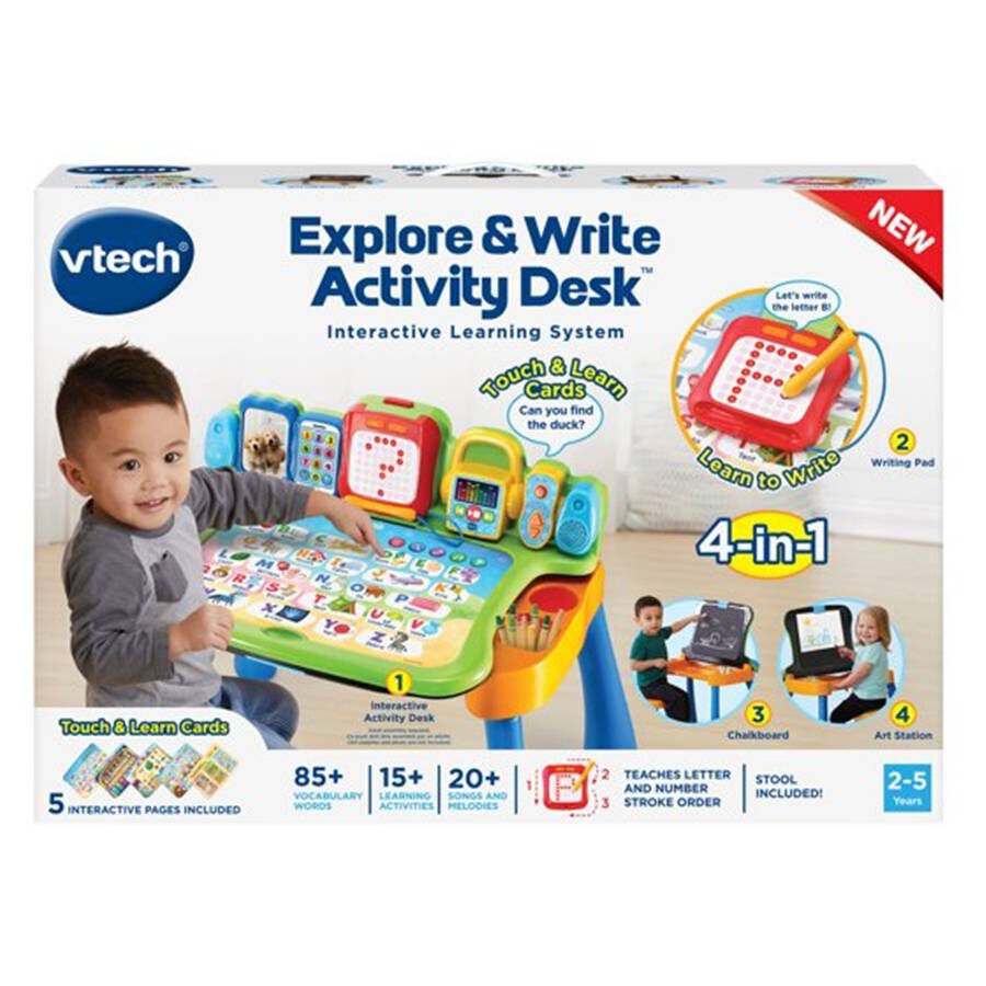 vtech teach and learn activity desk