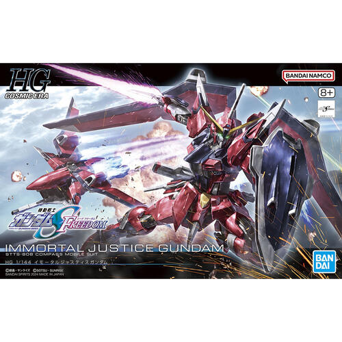 Bandai萬代 HG 1/144 不朽正義高達