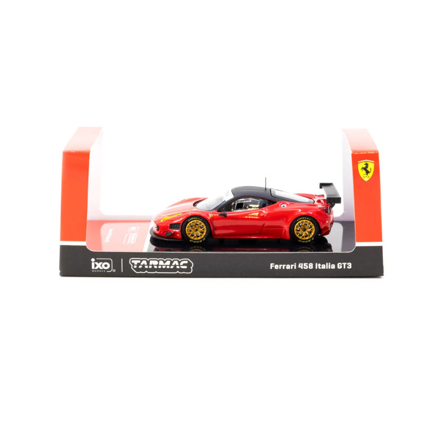 Tarmac Works 車仔1/64 法拉利458 Italia Gt3 Red | 香港玩具“反”斗城