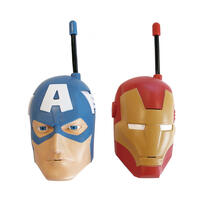 Marvel Avengers 2.4G Walkie Talkie Set (Iron Man And Captain America)