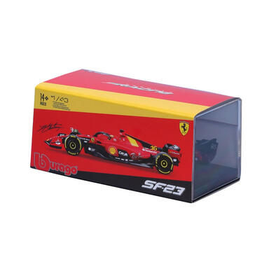Bburago比美高 1:43 法拉利 Sf23 方程式車連頭盔 Monza 版