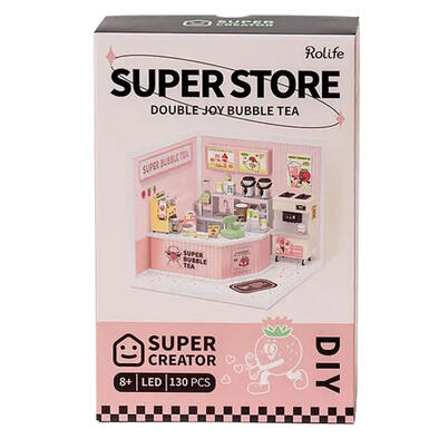 Robotime Rolife Double Joy Bubble Tea