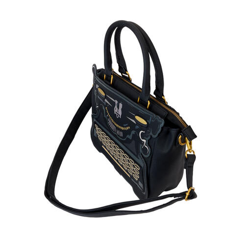 Loungefly NETFLIX星期三打字機斜孭袋