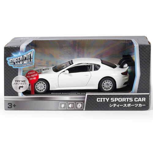 Speed City極速都市 1:32合金模型車 瑪莎拉蒂MC GT4