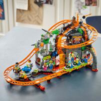 LEGO樂高城市系列 熔岩國度雲霄飛車樂園