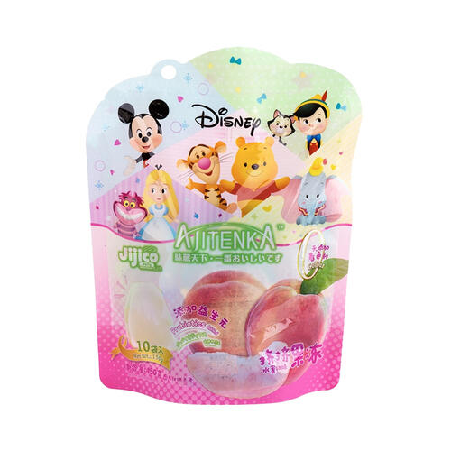 Disney迪士尼 擠擠果凍啫喱 水蜜桃味150G