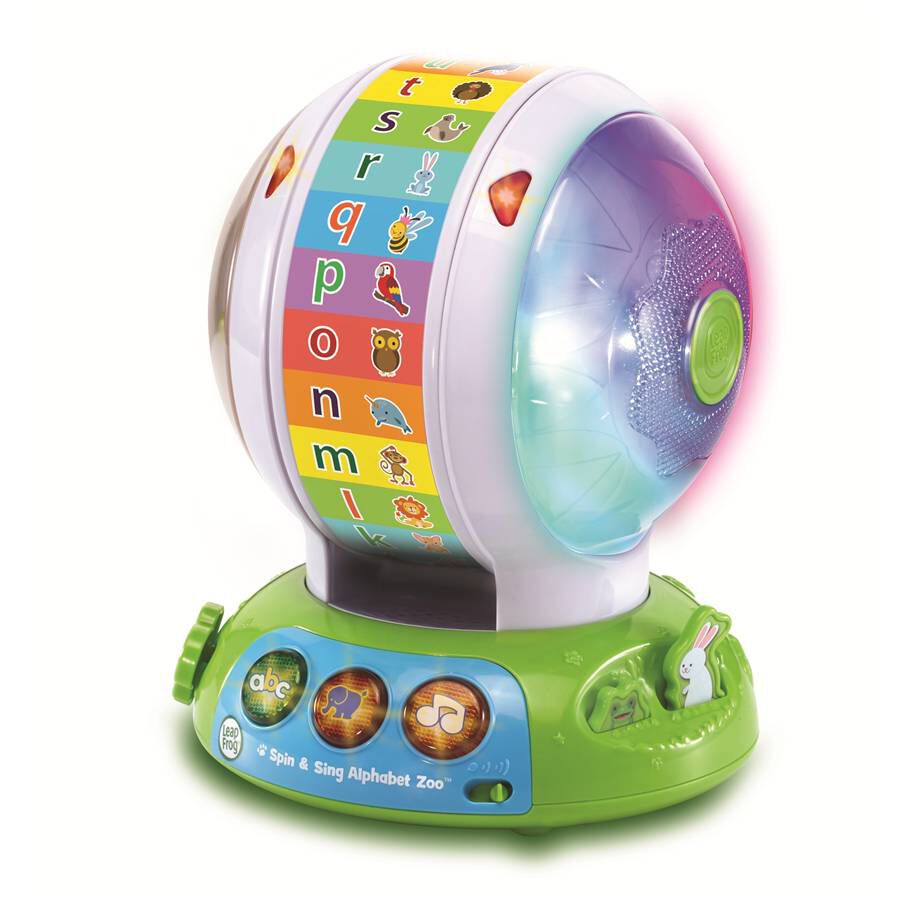 Leapfrog spin and outlet sing alphabet zoo