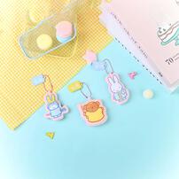 Miffy米菲 磁吸毛絨掛件第二彈(馬卡龍系列) - 盲盒 (單件裝)