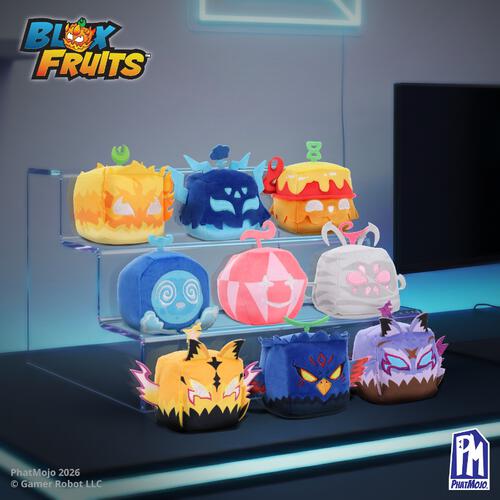 Blox Fruits 4 Inch Collectible Plush Blind Box Series 4 (1 Pack) - Assorted