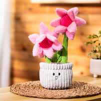 playpop 菊花毛絨玩具