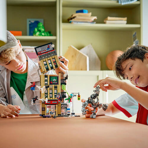 LEGO樂高漫威超級英雄系列 蜘蛛俠大戰神秘法師：號角日報 76342