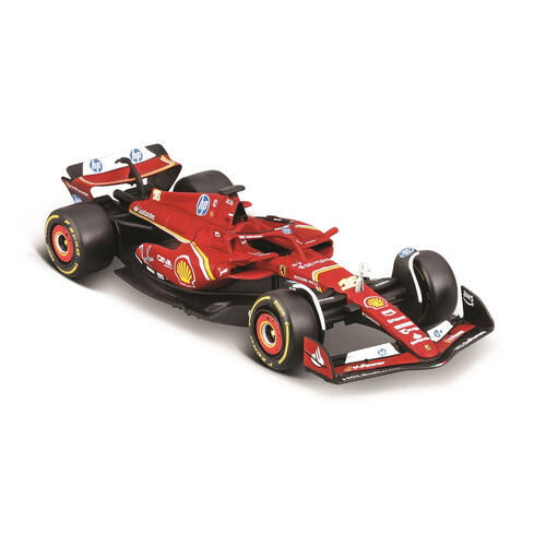 Bburago 1:43 Ferrari Racing Hauler With Ferrari SF24 Diecast