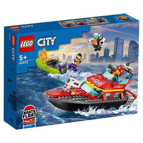 LEGO樂高城市系列 消防救援船 60373