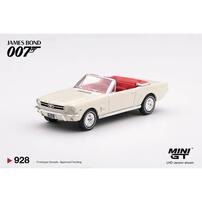 (Pre-order) MINI GT Ford Mustang Convertible 1964 &ldquo;Goldfinger&rdquo; / English Blister Packaging (Expected February 2027)
