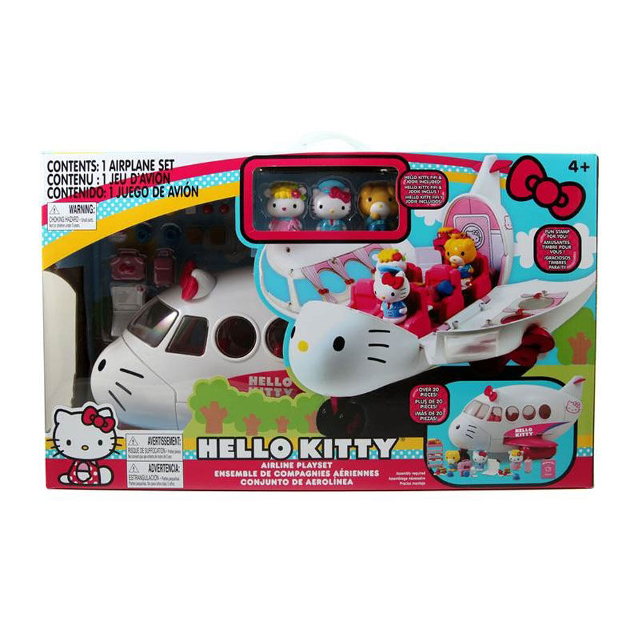 hello kitty airplane set